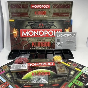 Caja Abierta Klingon Monopoly Star Trek Edición Coleccionista Hasbro 2011 Piezas Selladas - Imagen 1 de 17