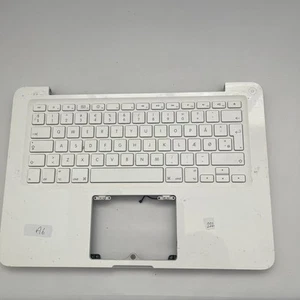 ORIGINAL APPLE MACBOOK A1342 13" 2009 2010 KEYBOARD PALMREST TOP CASE 222 I1 - Afbeelding 1 van 2