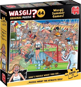 NEW Jumbo WASGIJ? Jigsaw Puzzle 1000 Pieces 1110100587 Summer Games! - Imagen 1 de 2