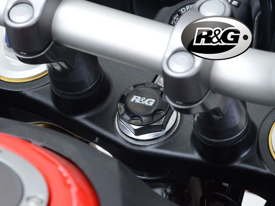 ЧЕРНЫЙ ВЕРХНИЙ КОЛПАК РУЛЕВОГО УПРАВЛЕНИЯ R&G ДЛЯ HONDA CBR 1000 RR 2018-2019 - Изображение 1 из 1