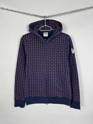 Men’s Billionaire Boys Club Full Zip Hoodie Heart Print Y2K Size M - Image 1 of 4