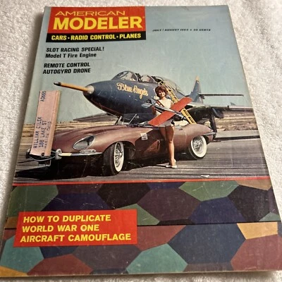 AMERICAN MODELER Magazine July/August 1964 Model Aviation - Image 1 of 4