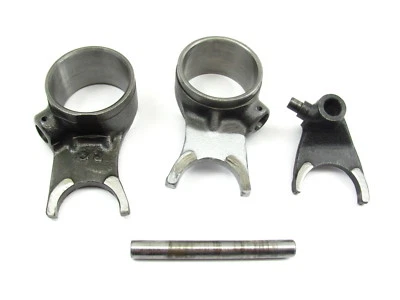 1974 SUZUKI 74 TS185 TS 185 TS185L SIERRA - GEAR SHIFTING SHIFT FORKS AND SHAFT Foto 1 de 4