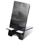 1x 3mm MDF Phone Stand BW - Jellyfish Blue Sea Creatures #41061