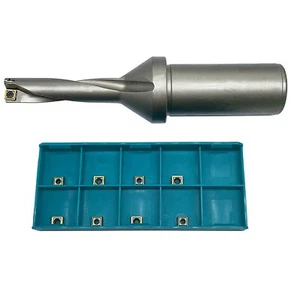 U drill C20-4D 20mm SP Series Drill Insert Fast Drilling Bit + 10Pcs SPMG050204 - Picture 1 of 10