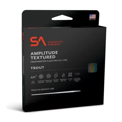 Trucha texturizada amplitud Scientific Anglers - WF6F azul/bambú/garza - cierre Foto 1 de 3