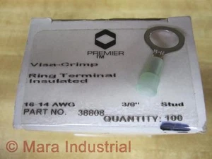 Premier 38808 Terminale ad anello 16-14 AWG (Confezione da 100) - Foto 1 di 3