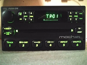 Genuine Ford Explorer Ranger MACH MP3 CD Player Radio Stereo | 2L5T-18C815-AB - Picture 1 of 11