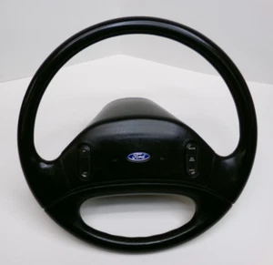 1994 1995 1996 Ford F150 Bronco Steering Wheel Cruise Control Rubber XLT 92-96 - Picture 1 of 10