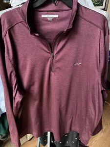 Greg Norman Sweater Sweatshirt Quarter Zip Pullover Men's Size 2XL Midweight - Picture 1 of 8