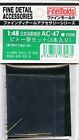 Fine Mold Ac47 1/48 Pitot Set For Japanese Navy Aircraft, 3 Pieces