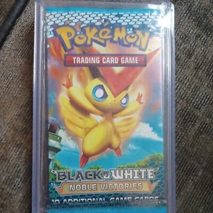 Noble Victories Booster Pack - Victini Artwork - Sealed English Pokemon - Picture 1 of 2