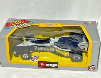 Bburago Formula Brabham BT Turbo #7 Ollivetti Indy Car, 1/24, #6104, NIB, Italy - Image 1 of 3