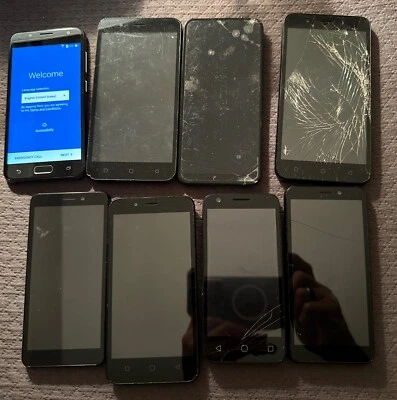 Lote de 8 A009 Maestro Ideal Coolpad Axia Gravity 16GB Envio Rápido Peças de Reparo! - Imagem 1 de 2