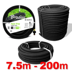 Soaker Schlauch PORÖSE PFEIFE dicke Geldbörse undicht Garten Bewässerungssystem_7,5 m ~ 200m - Bild 1 von 15