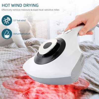 UV Light Sterilization Handheld Mite Kiler Vacuum Cleaner Anti-dust for Bed Sofa - Image 1 of 4