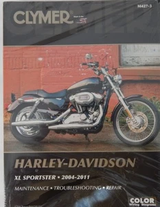 Harley Manual 04-11 XL Sportster Clymer M427-3 New - Picture 1 of 1