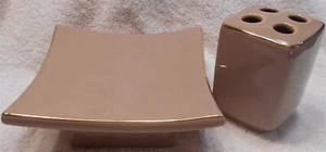 Soap Dish and Toothbrush Holder - Picture 1 of 3