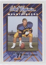 1991 West Virginia Mountaineers Team Issue Mike Compton #10