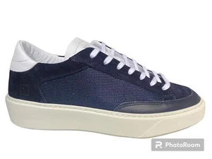 date sneakers D.A.T.E LEVANTE DRAGON BLUE uomo 40 41 42 43 44 - Imagen 1 de 5