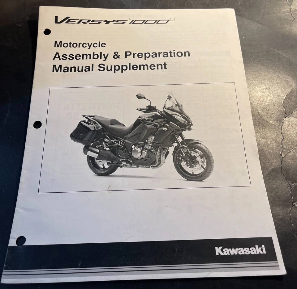 Kawasaki Versys 1000 2015 manual de montaje y preparación 99969-3546-51 (443) Foto 1 de 1