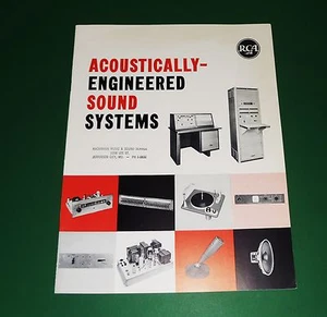 Original RCA Acoustically - Engineered Sound Systems Catalog - Picture 1 of 1