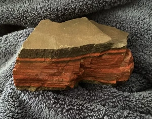 Unique Unpolished Jaspilite W/ Hematite & Jasper - Picture 1 of 8