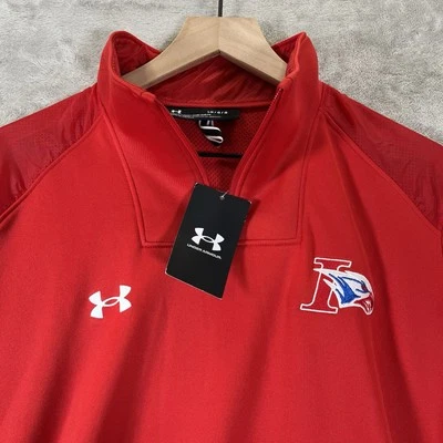 Pullover Under Armour Command Para Hombres Cuarto Cremallera Talla Grande Nuevo con Etiquetas Logo $60 Foto 1 de 4