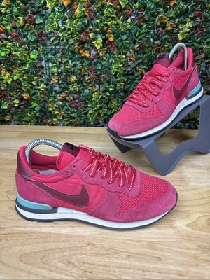 Nike Internationalist Lace Up Running Sneakers Shoes Red 629684600 Womens 7 2013 - Image 1 of 4