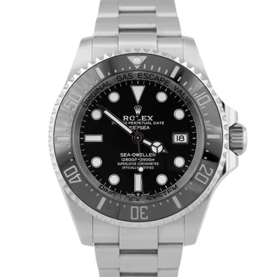 Новый AUG 2025 бумаги Rolex Sea-Dweller Deepsea черный стали часы 44 мм 136660 коробка - Изображение 1 из 2