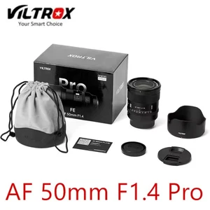 Viltrox AF 50 mm F1.4 Pro messa a fuoco automatica obiettivo grande apertura obiettivo principale Sony attacco E - Foto 1 di 12