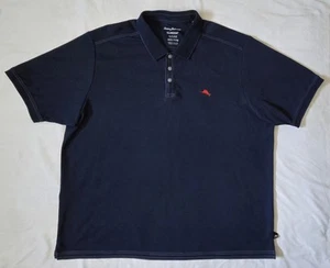 TOMMY BAHAMA Mens 3XL Island Zone Supima S/S NAVY Polo Shirt NWOT-NEW & UNUSED - Picture 1 of 6