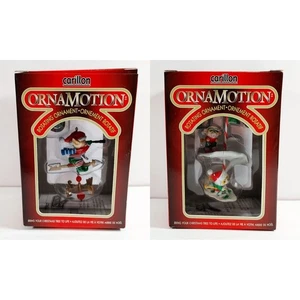 Carillon Ornamotion Christmas Ornaments Elf & Bear - Bild 1 von 3