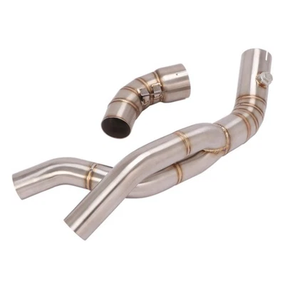 Tubo de enlace de escape medio para motocicleta Yamaha R1 YZF-R1 2007-2008 Foto 1 de 4
