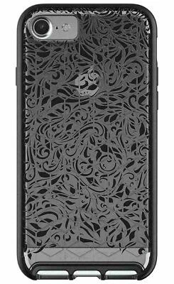 Apple Iphone 7 8 Tech21 Evo Elite lace black case hard back cover T21 5674  - Image 1 of 4