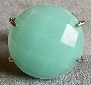 Kendra Scott Chalcedony Rana Statement Cocktail Ring Size 6.75 - Picture 1 of 6