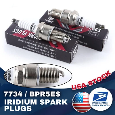 2x Spark Plugs Fit FOR NGK Standard for Volkswagen Rabbit Convertible 1980-1984 - Изображение 1 из 4