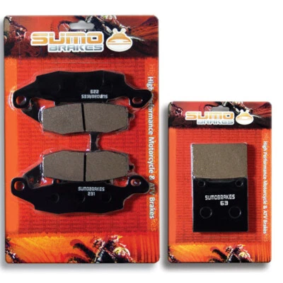 F+R Brake Pads for Suzuki GSF600 Bandit (00-04) GSX600F GSX 750 F Katana (98-06) - Image 1 of 2