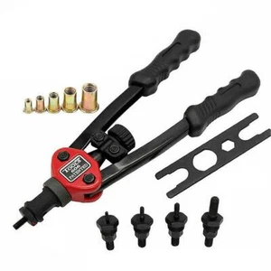 Premium Easy Automatic Riveting Tool Set Dual Hand Manual - Picture 1 of 5