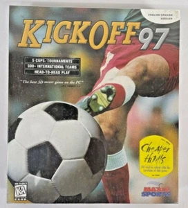 KICK OFF 1997 Vintage Deportes PC Juego RARO Fútbol Videojuego NUEVO/SELLADO DE FÁBRICA - Imagen 1 de 8
