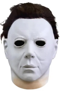 Michael Myers Mask Halloween 1978 Horror Cosplay Adult Costume Latex, One Size - Picture 1 of 5