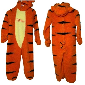 Disney Store  Costume Tigger Winnie The Pooh One Piece Bodysuit KIDS Size 4-6T - Picture 1 of 8
