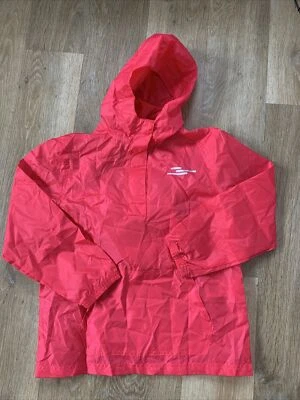 Girls Waterproof Rain Coat pack in a pocket age 8-10 years unworn - Image 1 of 4