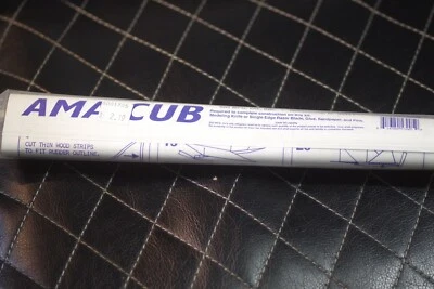 VINTAGE SIG AMA CUB RUBBER POWERED BALSA PLANE KIT *NOS*, NEW & SEALED! - Image 1 of 2