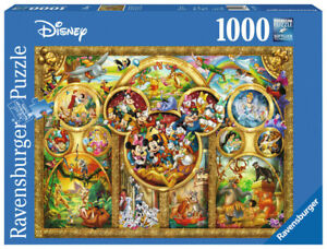 NEW! Ravensburger Disney Best Themes 1000pc Puzzle