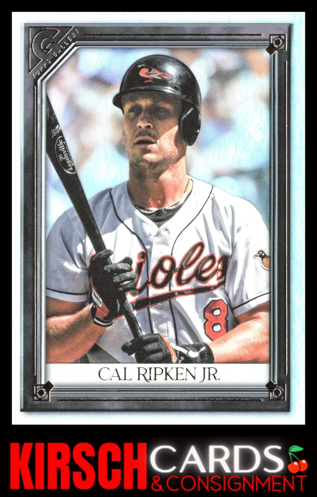 Cal Ripken Jr. 2021 Topps Gallery #50 Rainbow Foil Baltimore Orioles