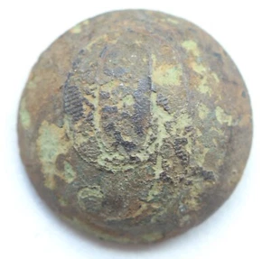 German Prussian Army 9 Regiment Military Army Button - Picture 1 of 4