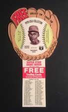 Pepsi Cola Collection 1977 Baseball Stars George Foster Disc w/Glove Tab MLB