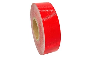 2" Red High Intensity Reflective Tape HIP Type 4 Oralite Nikkalite Prismatic - Picture 1 of 9
