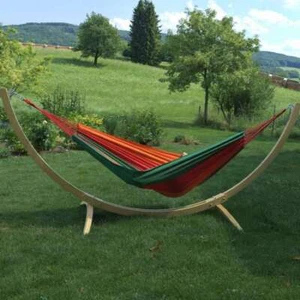 MacaMex Hängematte mit Gestell Siesta Grande + Brasil Premium Bahia / 2 Perso... - Picture 1 of 11
